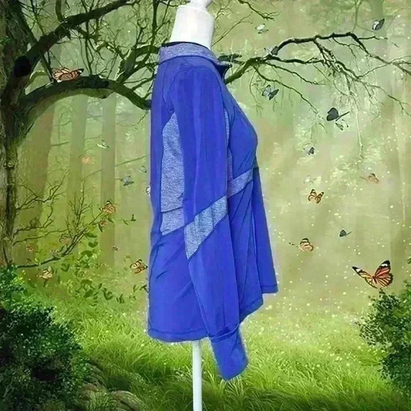 Lululemon Run: Distance Pigment Blue Pullover - Picture 8 of 10